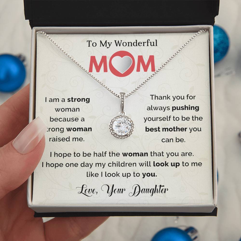 To My Wonderful Mom | Eternal Hope Necklace