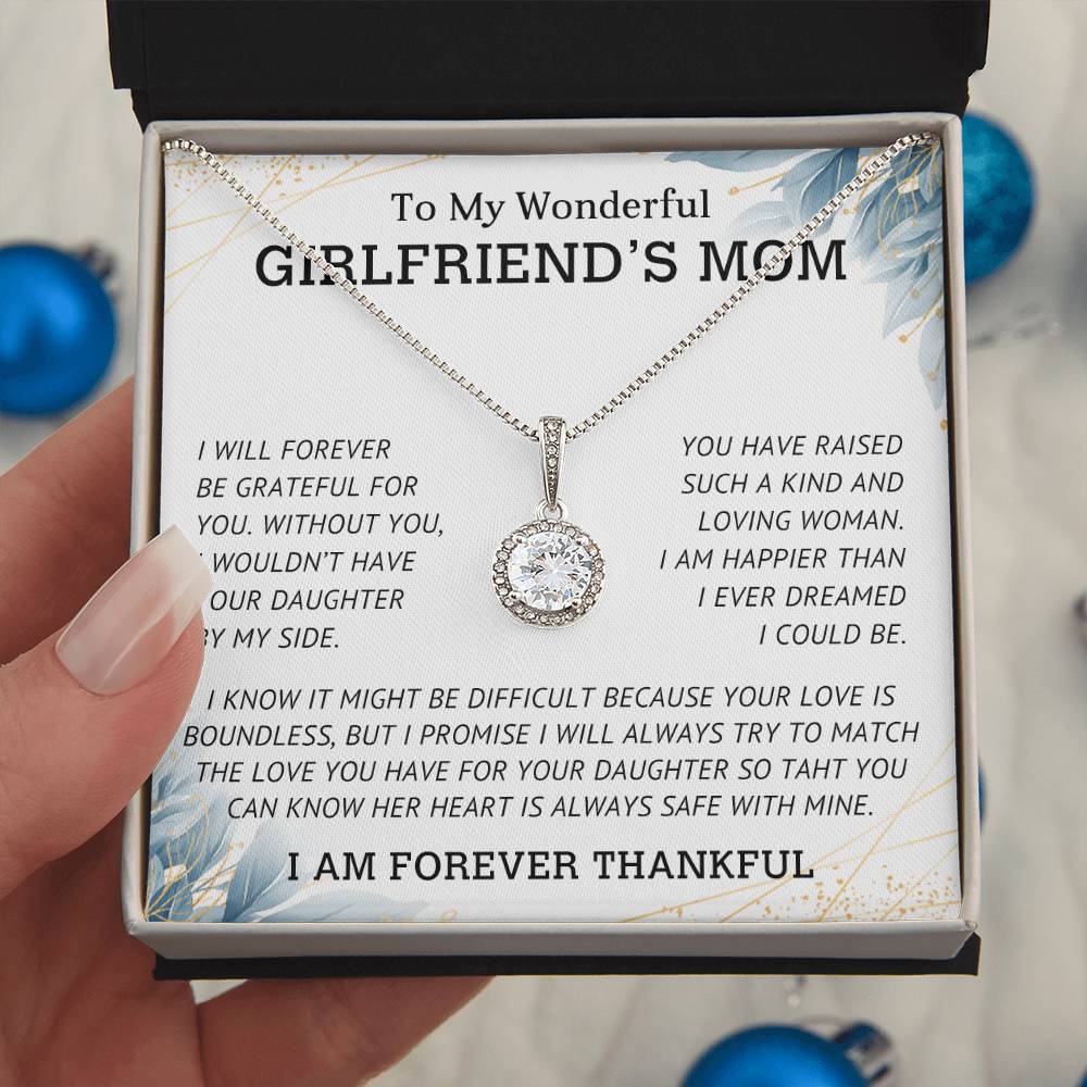 To My Wonderful Girlfriend's Mom | Eternal Hope Necklace