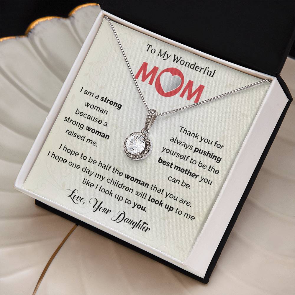 To My Wonderful Mom | Eternal Hope Necklace