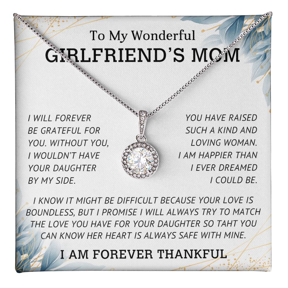 To My Wonderful Girlfriend's Mom | Eternal Hope Necklace