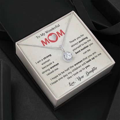 To My Wonderful Mom | Eternal Hope Necklace