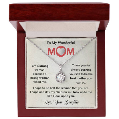 To My Wonderful Mom | Eternal Hope Necklace