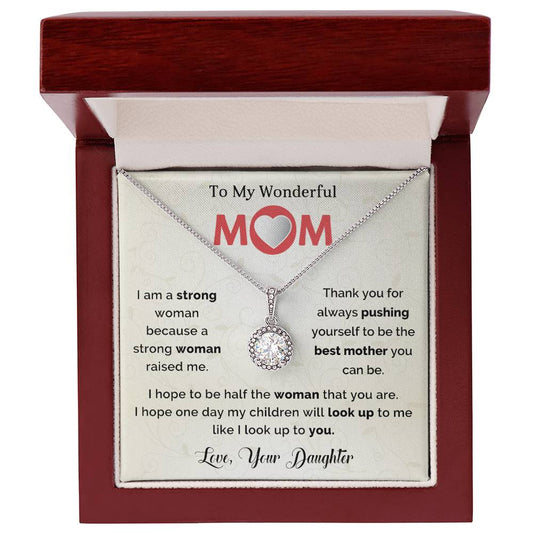 To My Wonderful Mom | Eternal Hope Necklace