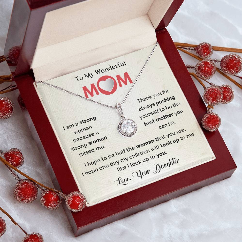 To My Wonderful Mom | Eternal Hope Necklace