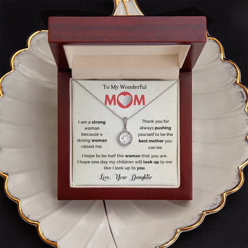 To My Wonderful Mom | Eternal Hope Necklace