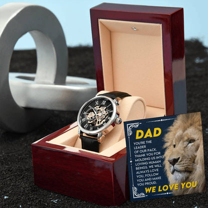 To My Dad | Men's Openwork Watch