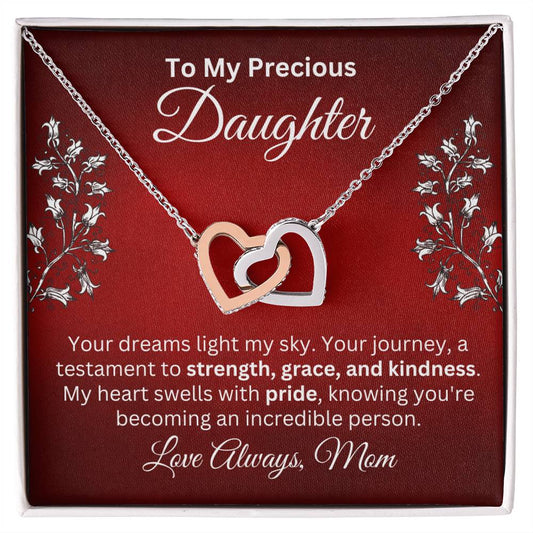 To My Precious Daughter - Your Dreams Light Up My Sky - Gift for Daughter