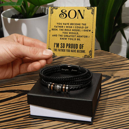 Proud Son | Men's "Love You Forever" Bracelet