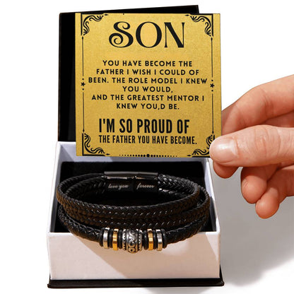 Proud Son | Men's "Love You Forever" Bracelet