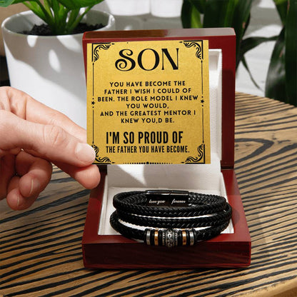 Proud Son | Men's "Love You Forever" Bracelet