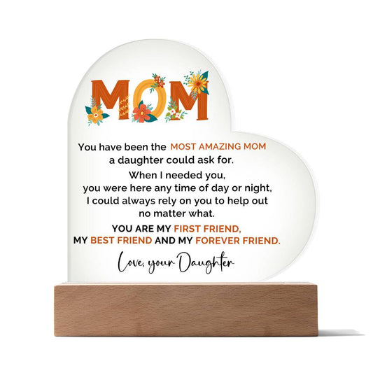 The Most Amazing Mom Plaque