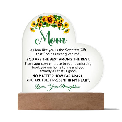 A Mom Like You Is The Sweetest Gift Plaque