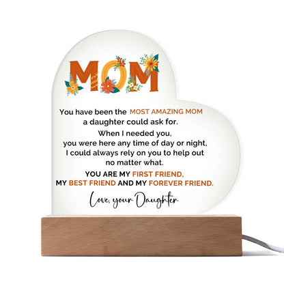 The Most Amazing Mom Plaque