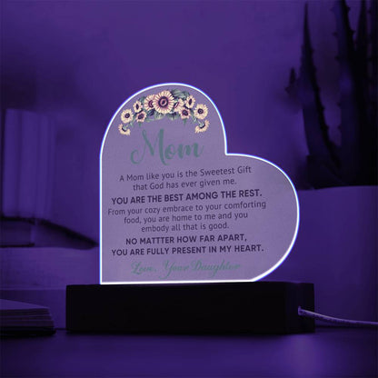 A Mom Like You Is The Sweetest Gift Plaque