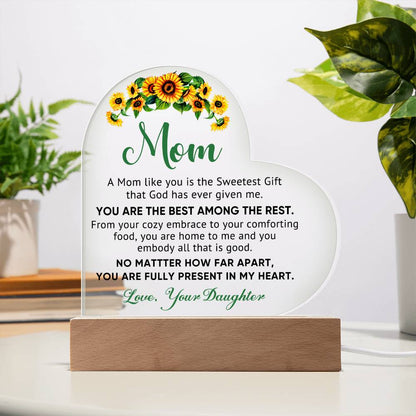 A Mom Like You Is The Sweetest Gift Plaque