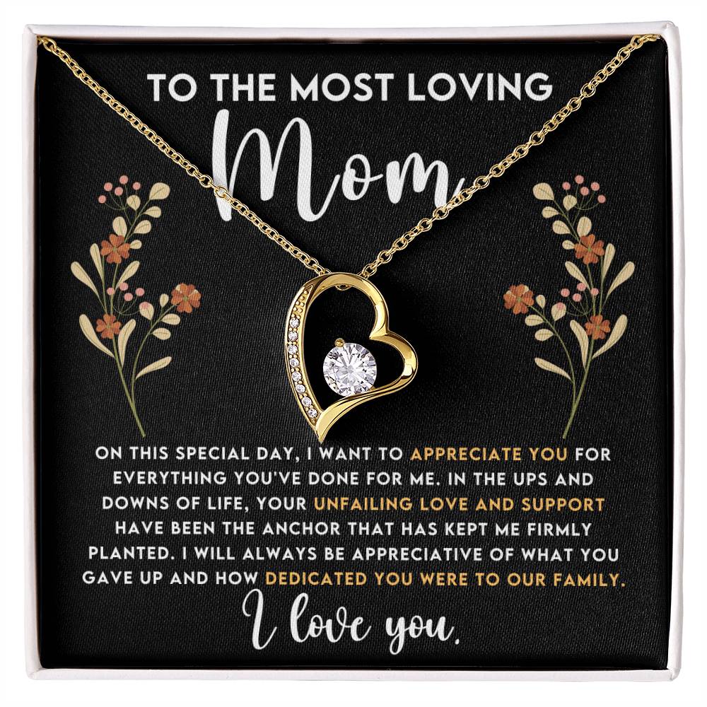 Gift for Mom | To my Mom | Forever Love Necklace