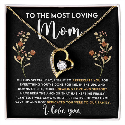 Gift for Mom | To my Mom | Forever Love Necklace